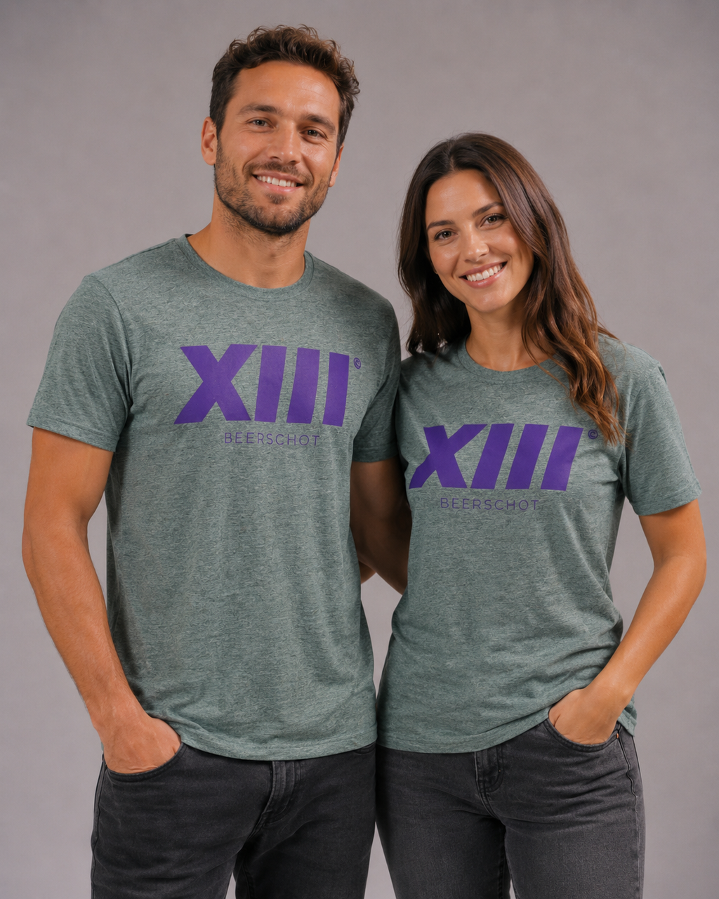 T-shirt XIII Grijs