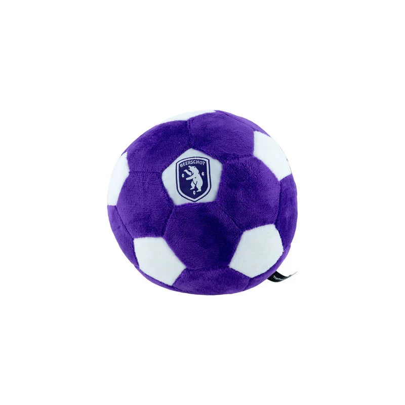 Bal mini pluche logo