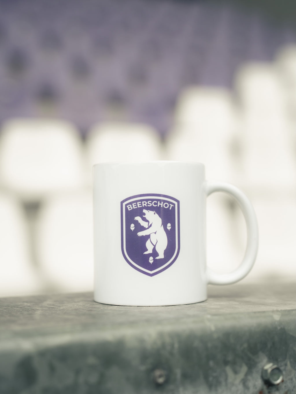 Mok - Beerschot Schild (wit)