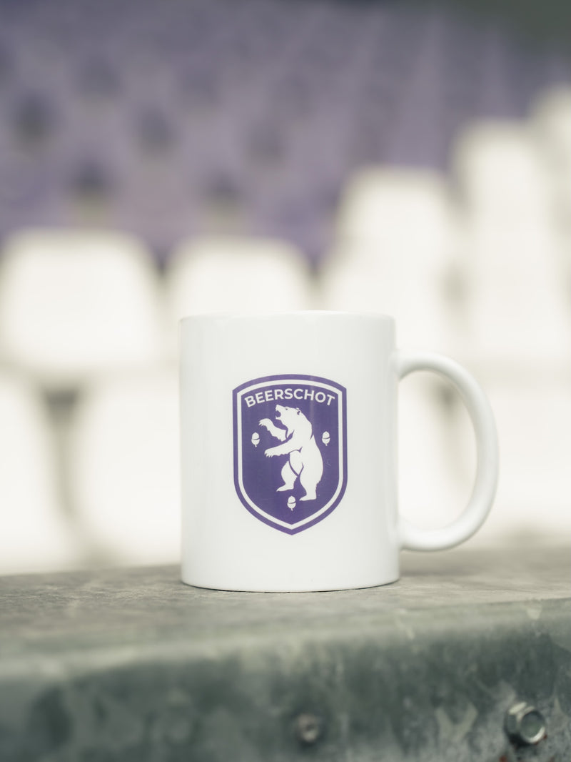 Mok - Beerschot Schild (wit)