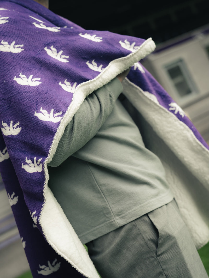 Sherpa Fleecedeken - Beerschot (Paars)