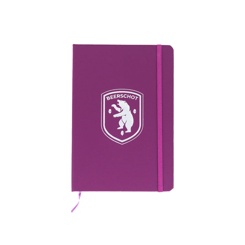 Beerschot Notitieboekje Paars A5