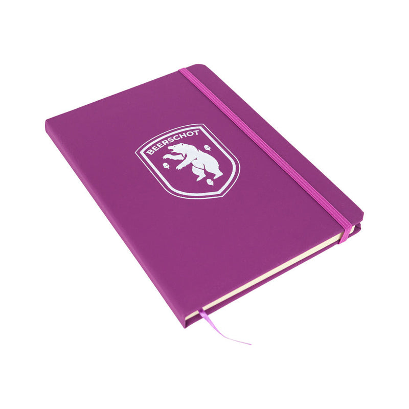 Beerschot Notitieboekje Paars A5