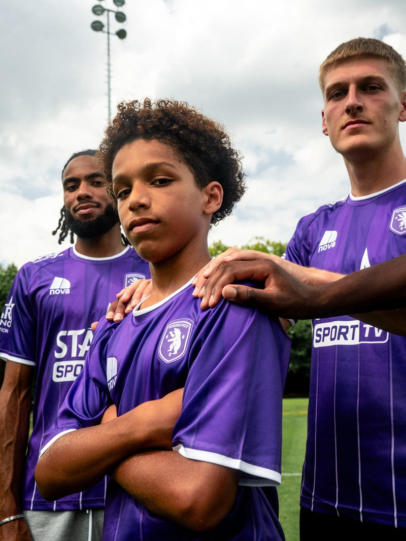 25-26 | Beerschot | Wedstrijdshirt | thuis | paars I volw