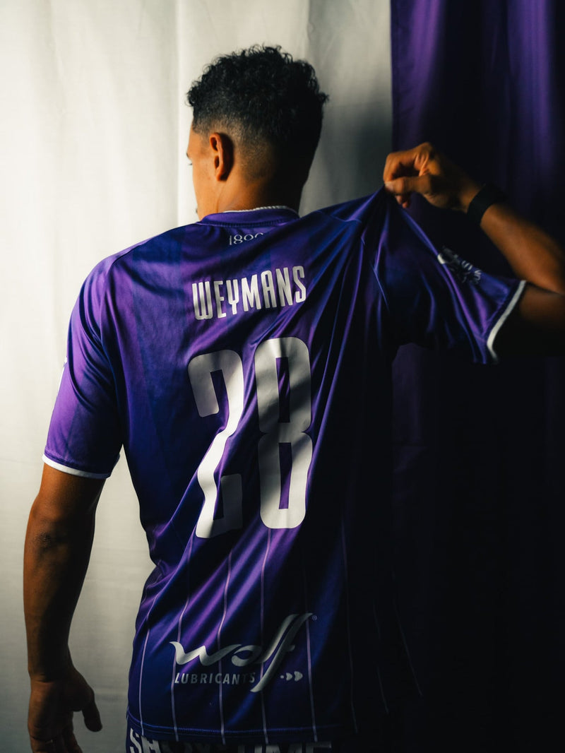 25-26 | Beerschot | Wedstrijdshirt | thuis | paars I volw