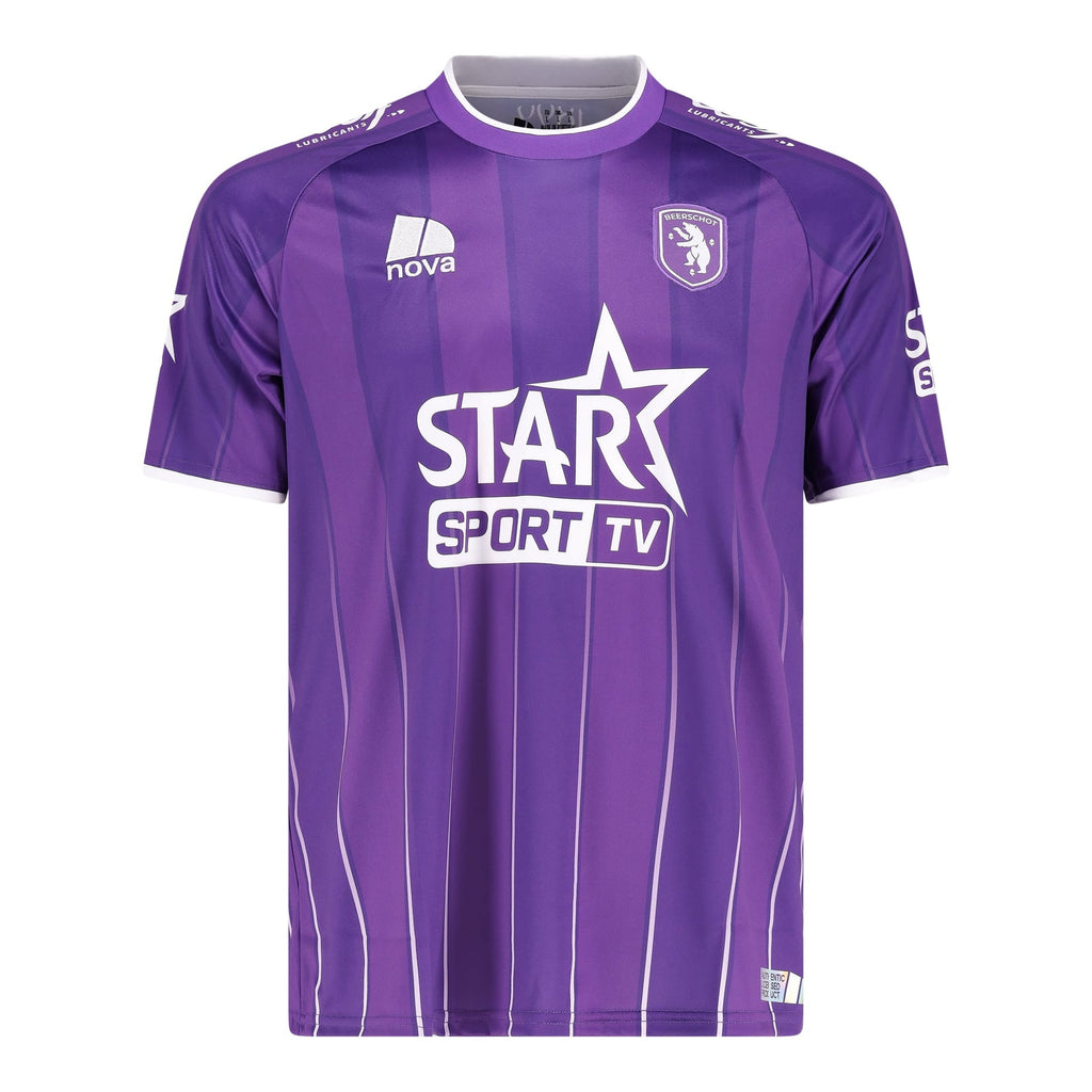 25-26 | Beerschot | Wedstrijdshirt | thuis | paars I volw