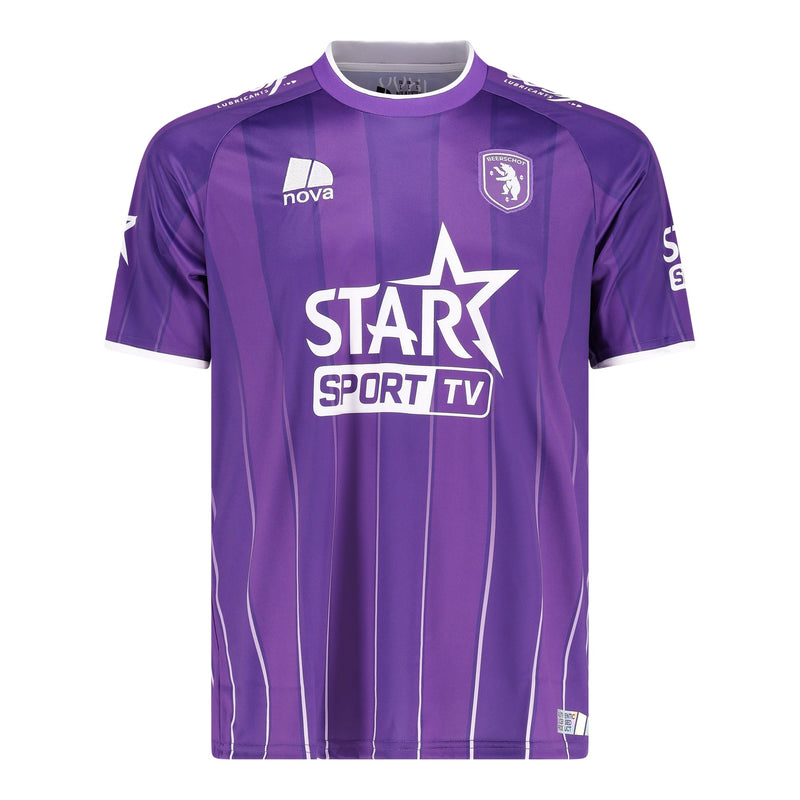 25-26 | Beerschot | Wedstrijdshirt | thuis | paars I kind