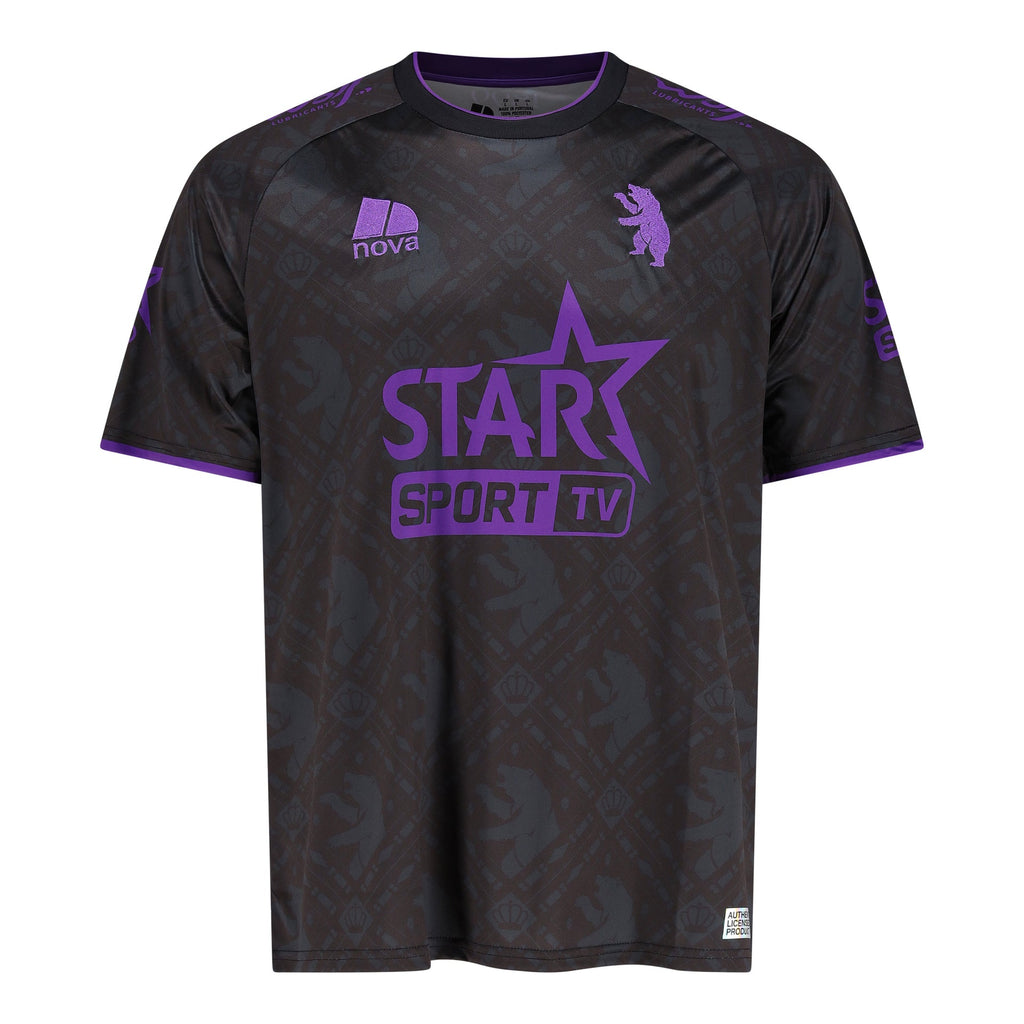 25-26 | Beerschot | Wedstrijdshirt | derde | zwart - paars I kind