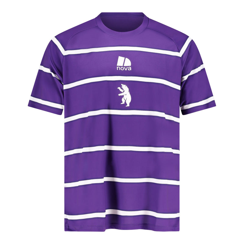 25-26 | WARMING UP | t-shirt  | paars I volw - kind