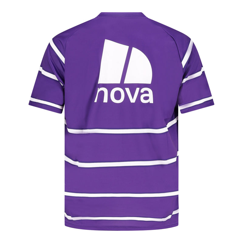 25-26 | WARMING UP | t-shirt  | paars I volw - kind