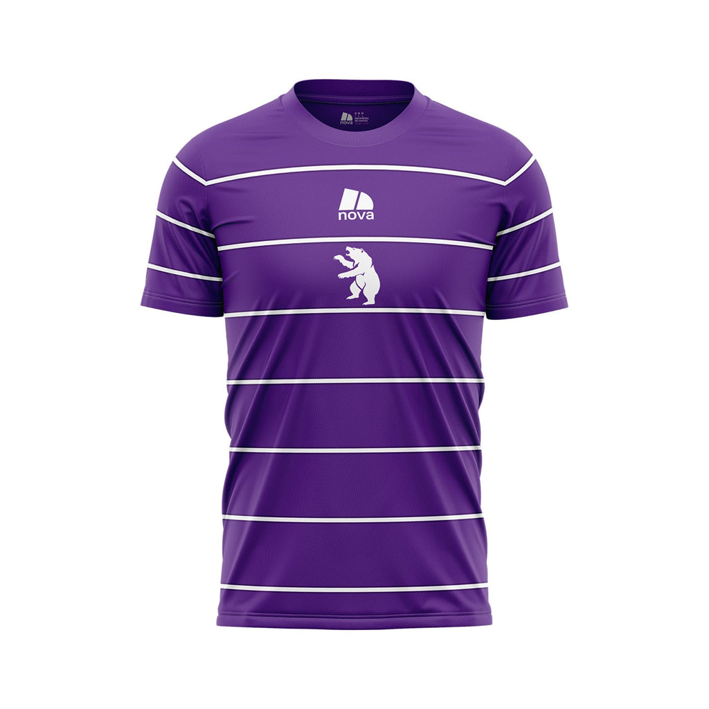 25-26 | WARMING UP | t-shirt  | paars I volw - kind