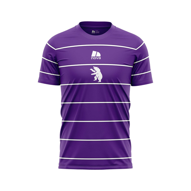25-26 | WARMING UP | t-shirt  | paars I volw - kind