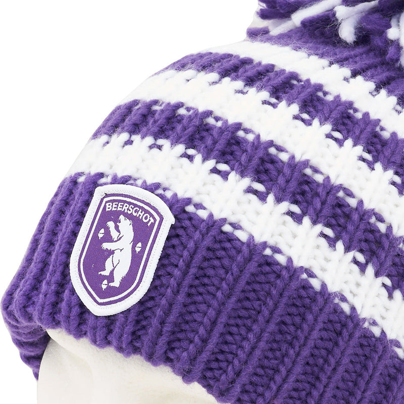 Wintermuts met grote pompom - Beerschot Logo