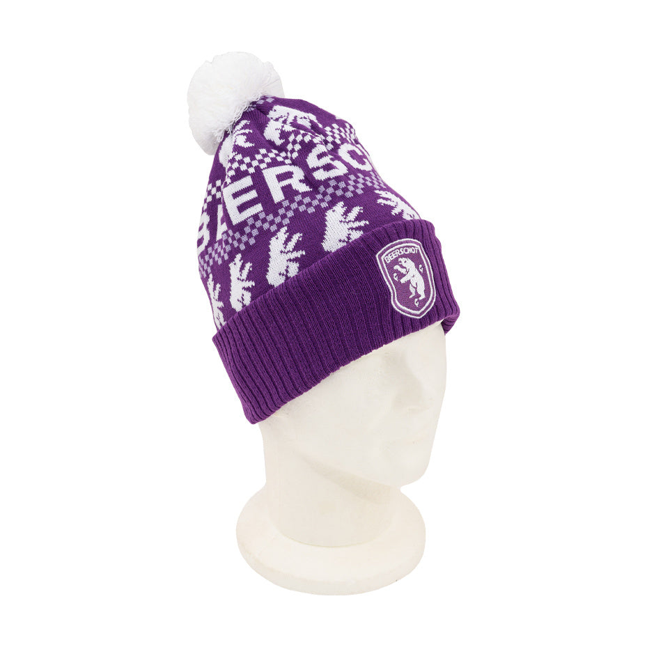Kerstmuts met pompom