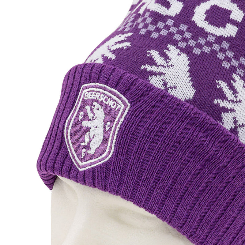 Kerstmuts met pompom