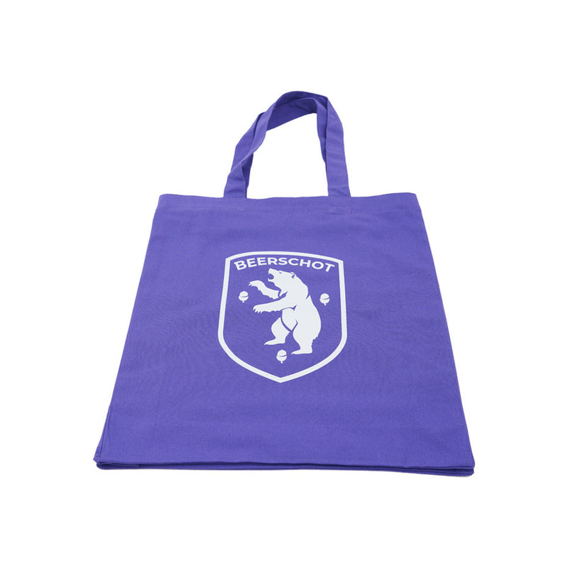 Totebag Beerschot Schildlogo (Paars)