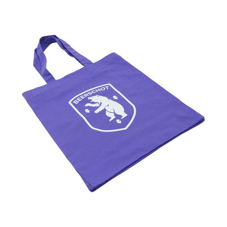 Totebag Beerschot Schildlogo (Paars)